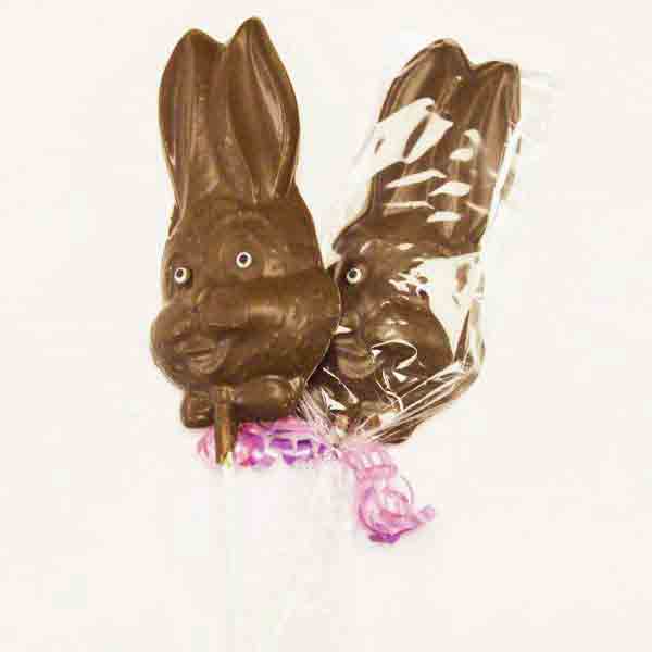 Long-Ear Chocolate Bunny Pops