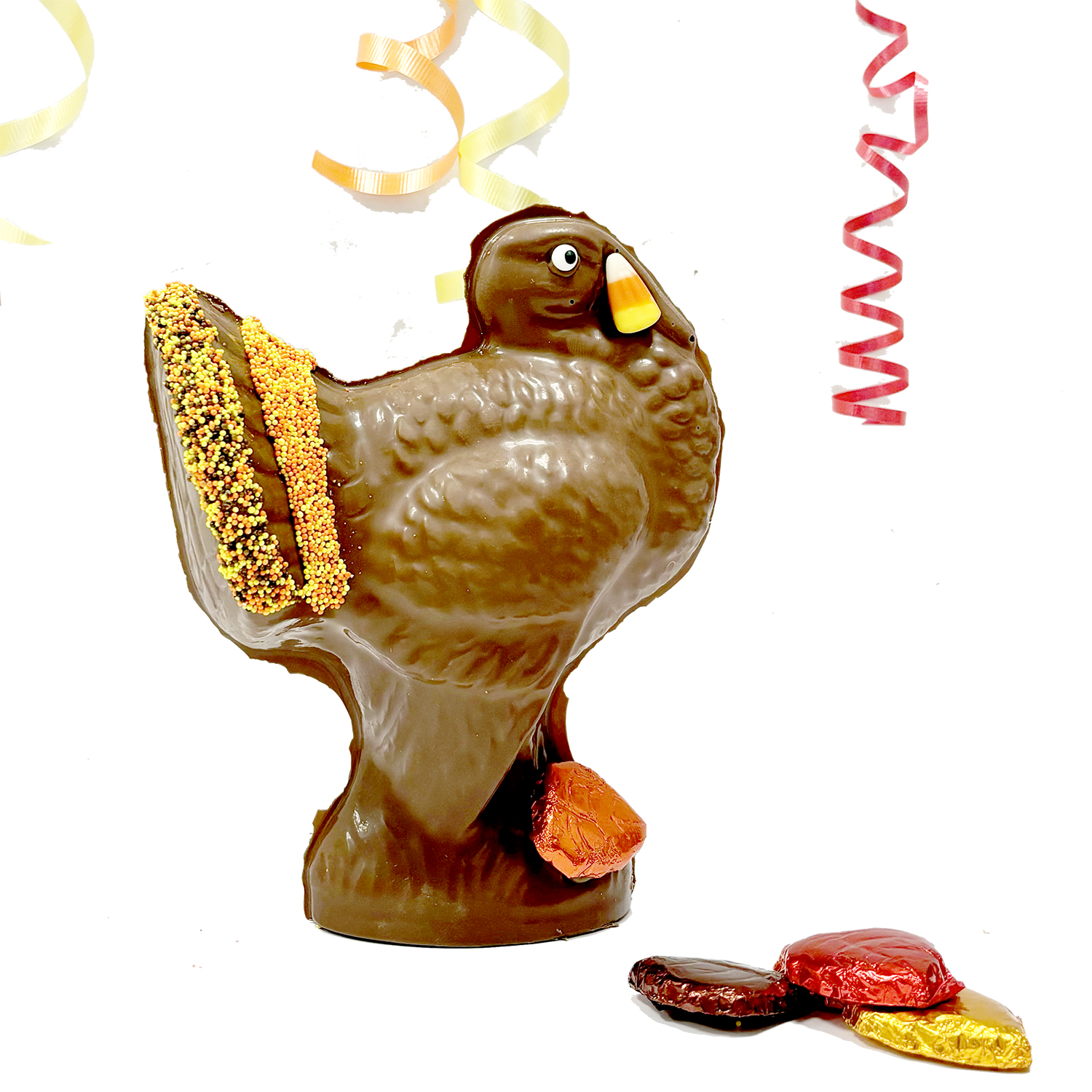 9 Inch Chocolate Turkey - Semi-Solid