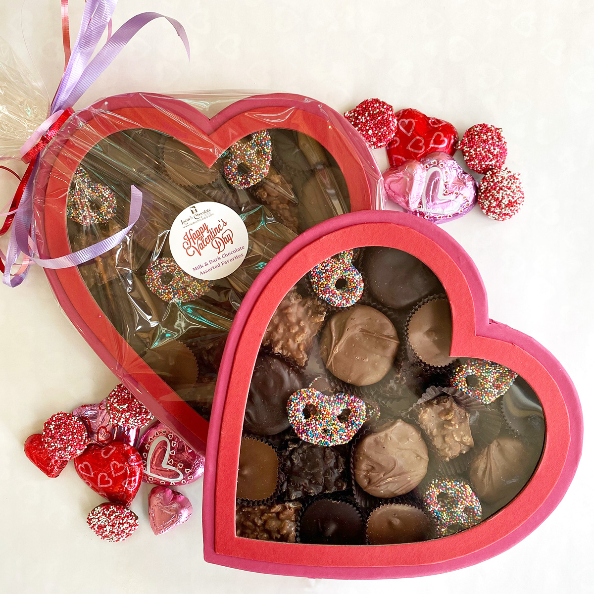 Box Of Chocolates XOXO Valentine's Day Love Towel - Home Malone NOLA
