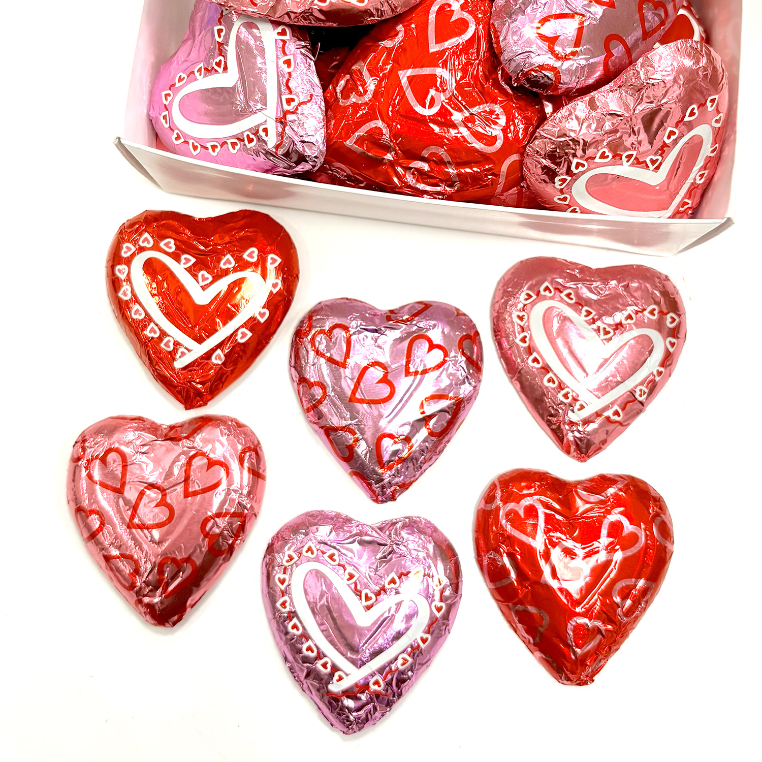 Milk Chocolate Medium Hearts