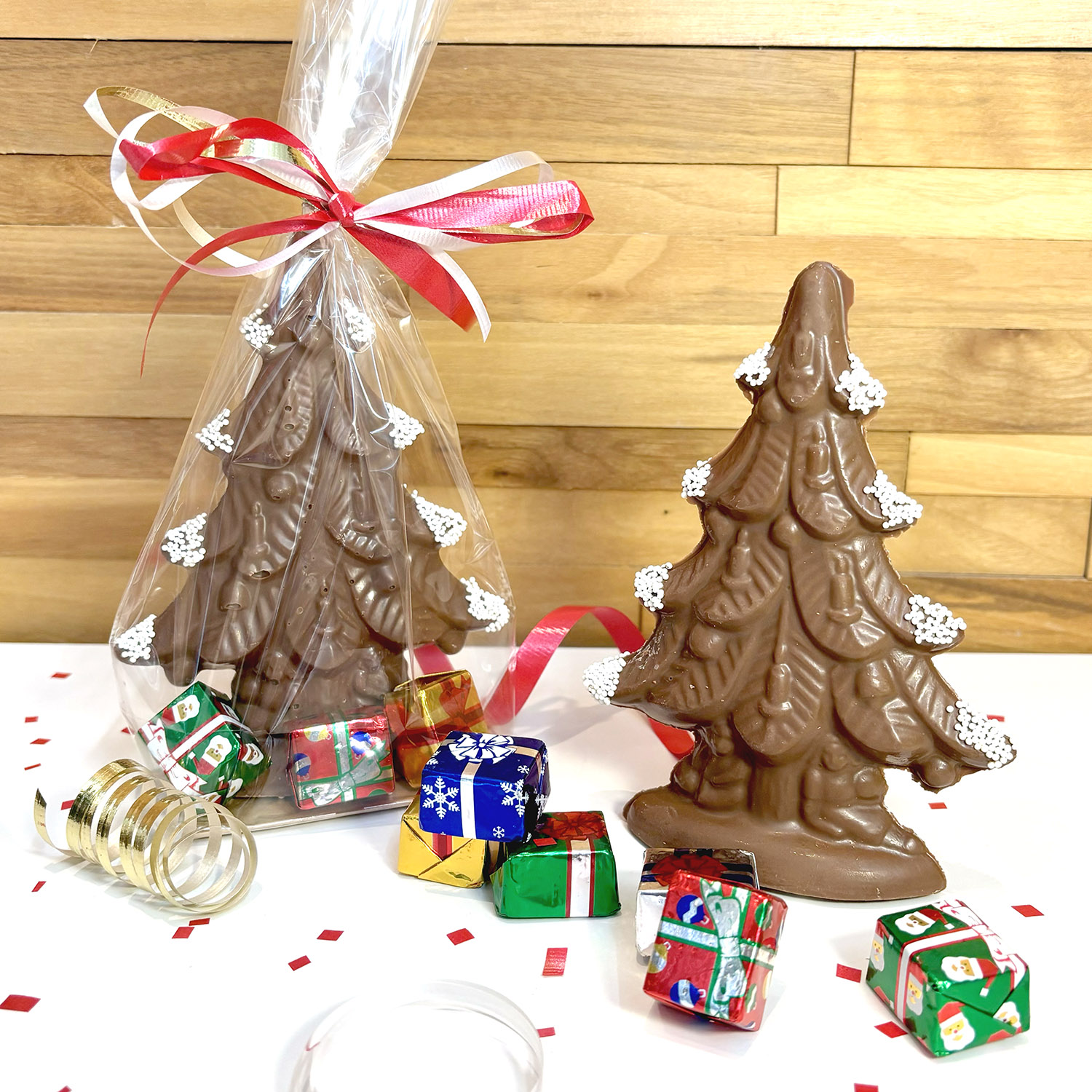 Solid Milk Chocolate Christmas Tree