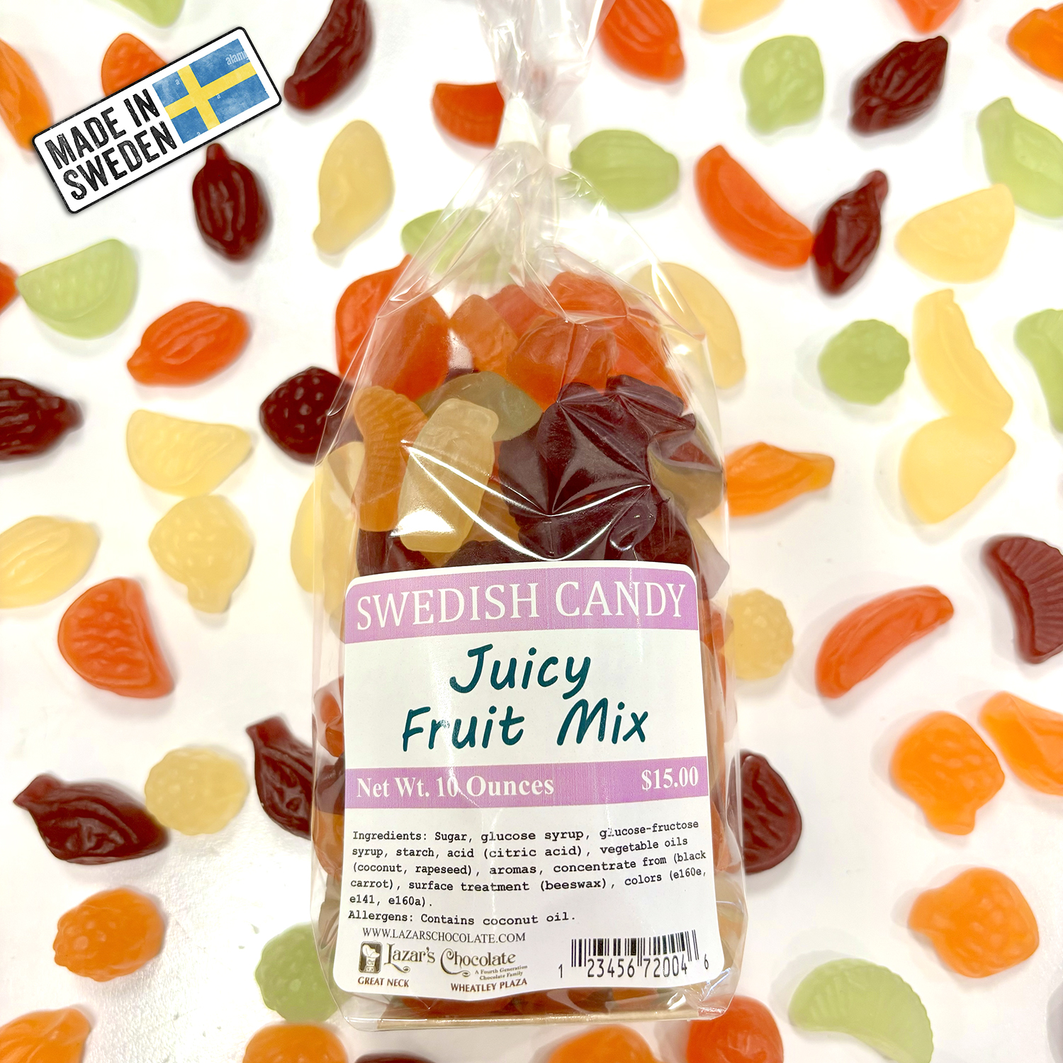 Swedish Candy - Juicy Fruits