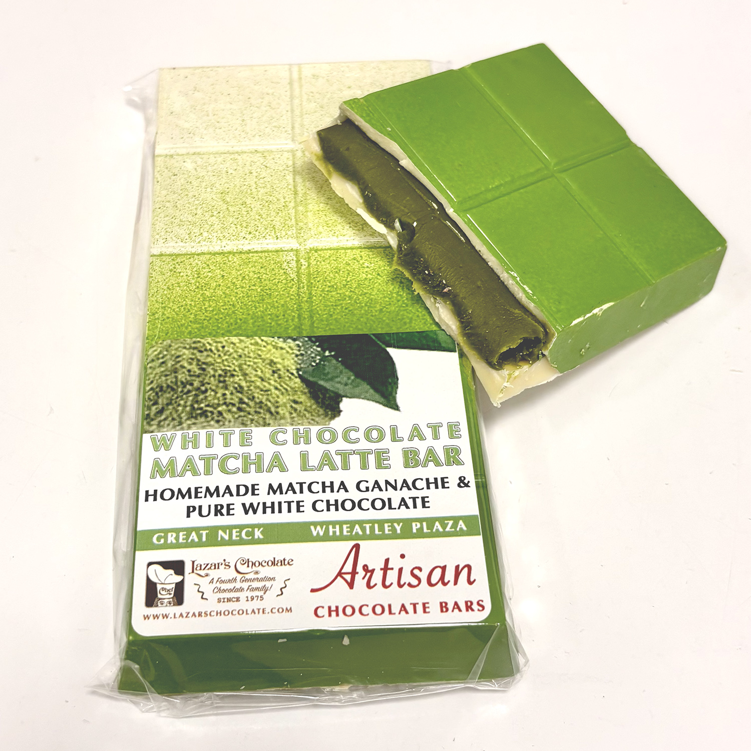 White Chocolate Matcha Latte Bar