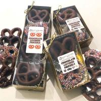 Chocolate Pretzel Gift Boxes 
