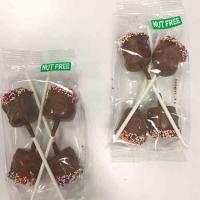 NUT-FREE Chocolate Covered Marshmallow Pops