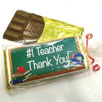 Personalized #1 Teacher Chocolate Bar