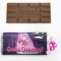 Personalized Ballet Dancing Chocolate Bar