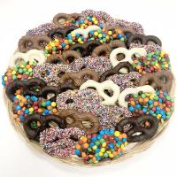 Gift Platter - Chocolate Covered Pretzels