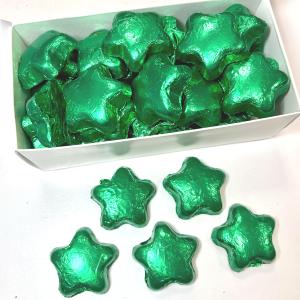  Milk Chocolate Green stars