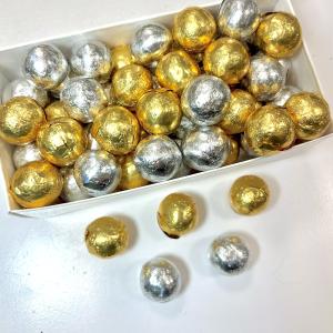 Milk Chocolate Gold & Silver Balls